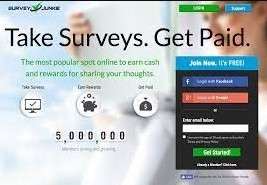 earn credit with Survey Junkie