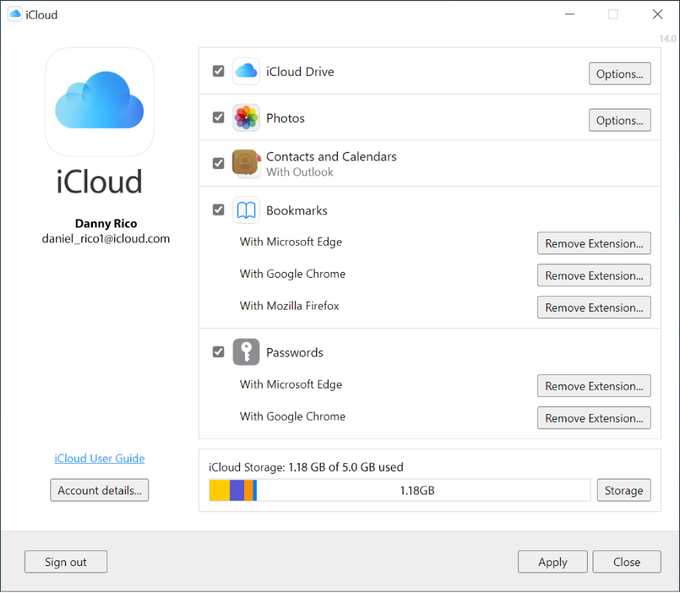 icloud for windows app