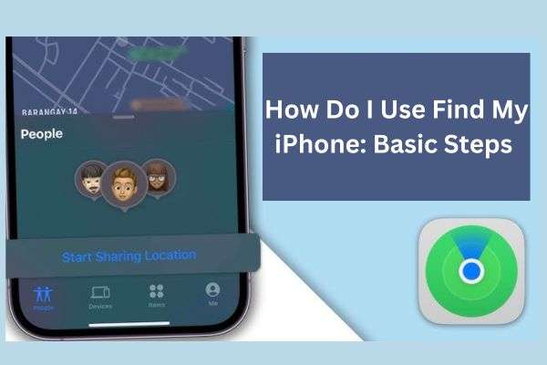 basic steps on how to use find my iphone