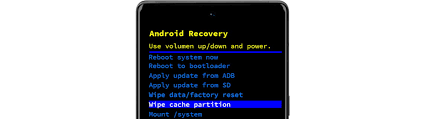 wipe cache partition 