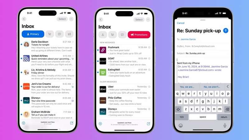 ios 18 mail app