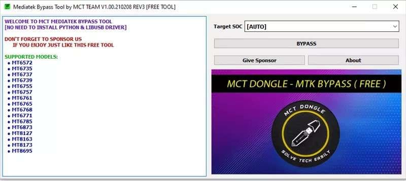 How to use Mediatek Bypass Tool.