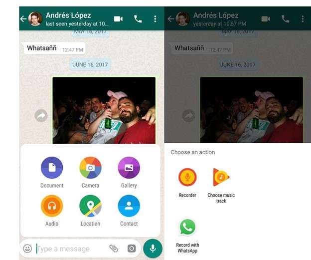 record whatsapp voice without holding mic 