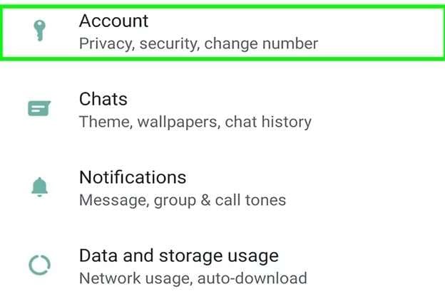 set up whatsapp