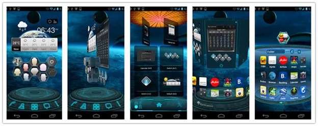 next launcher 3d shell lite. 