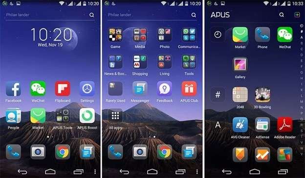 apus launcher 