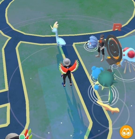 team rocket pokestop