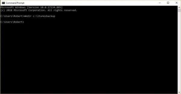 command prompt