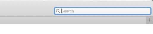 mac search bar