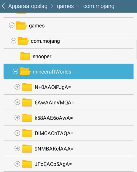 mojang folder