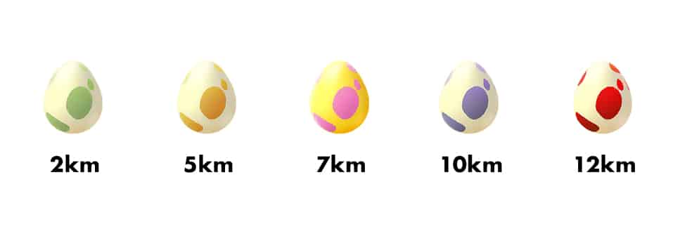 eggs in pokemon go