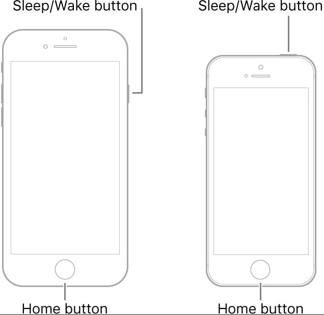 restart iPhone 6