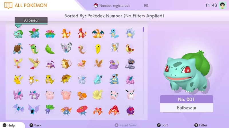 pokemon home interface