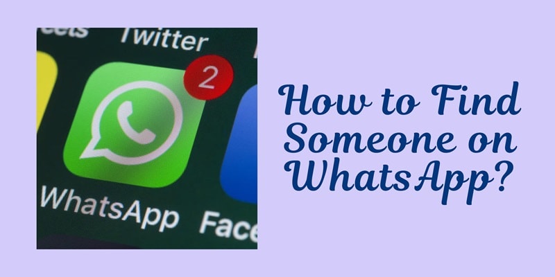 find someone on whatsapp