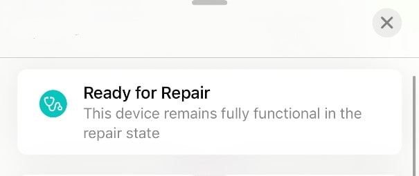 repair mode