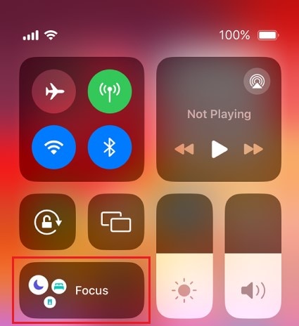 focus button