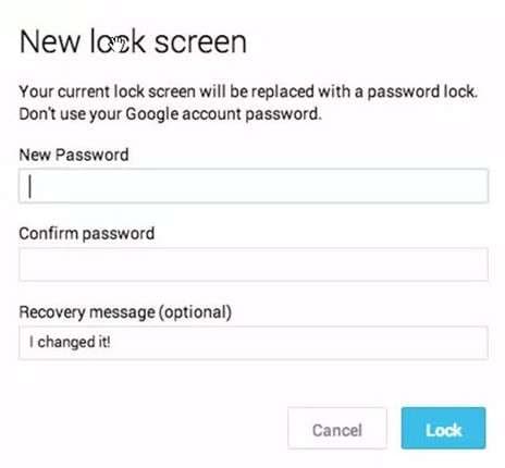 add a temporary password and tap lock. 