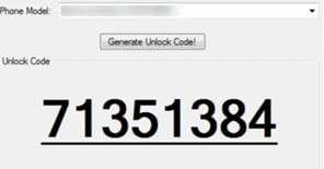 generate network unlock pin via imei number