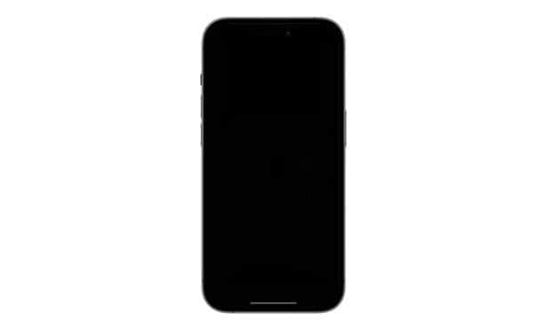 iphone 16 black screen