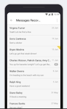 recover android text message without computer