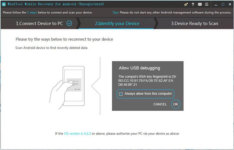 usb debugging authorization