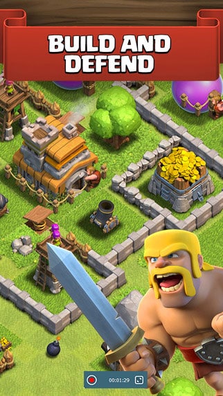 Neem Clash of Clans op