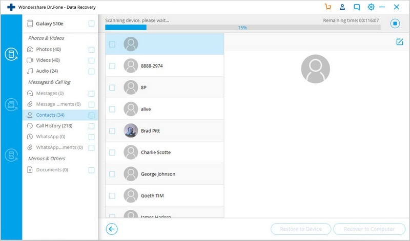 back up android with broken screen-Analyze your Android phone