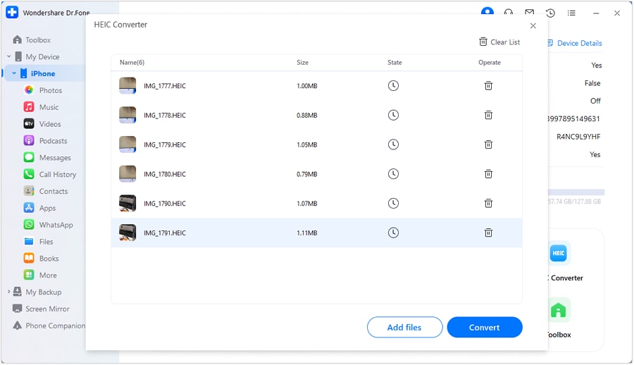 convert heic to.jpgon windows using dr.fone