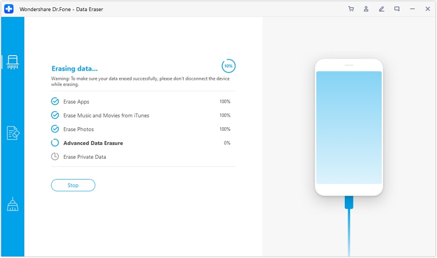 dr.fone data eraser ios 2