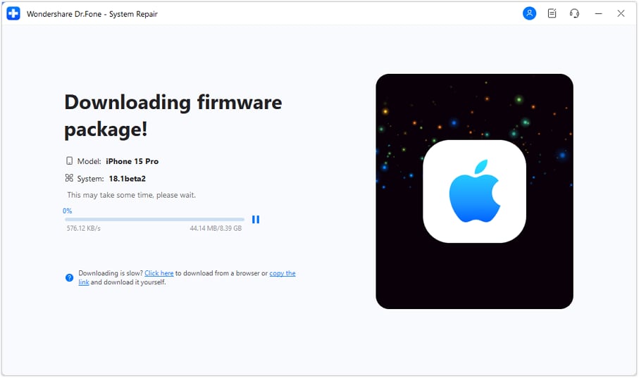 wait for ios firmware standard