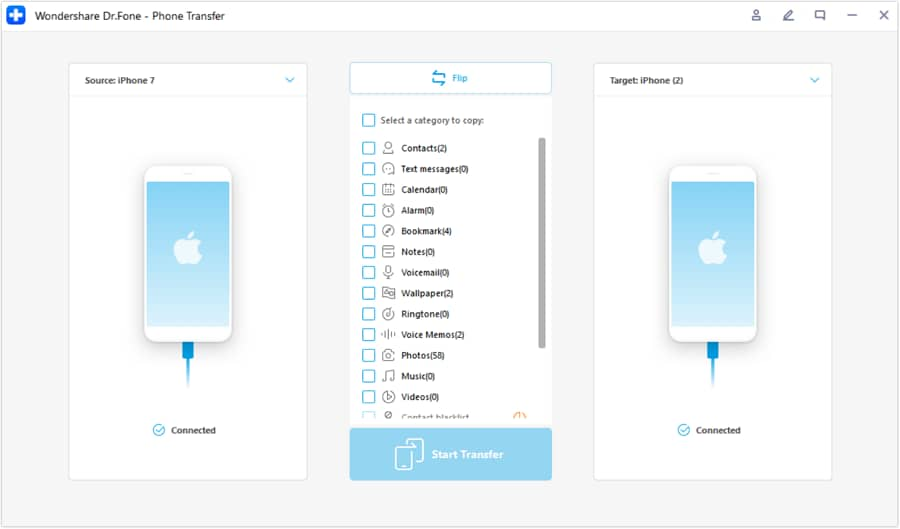 select file categories