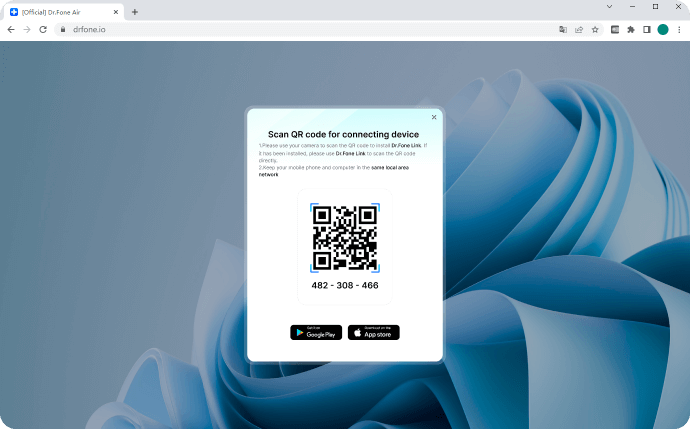 go to drfone.io