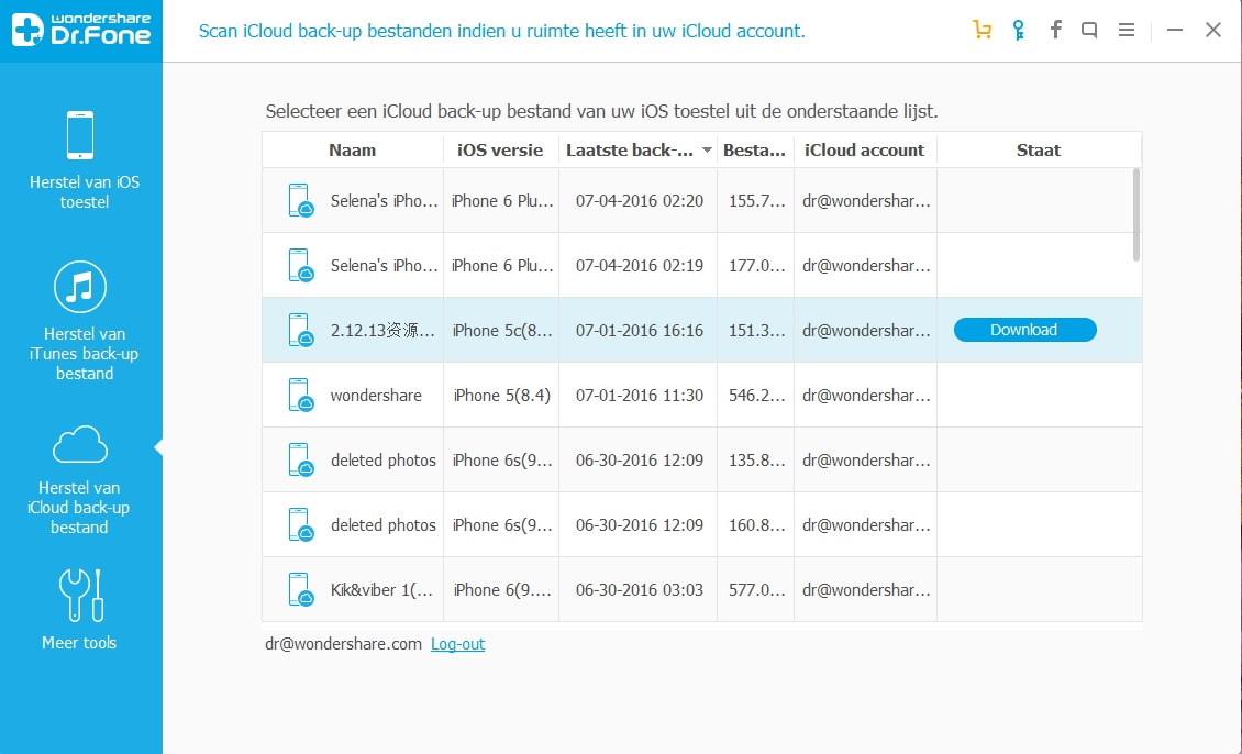 tenorshare iphone data recovery substitute