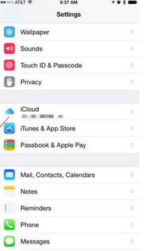 Need to delete iCloud Backup