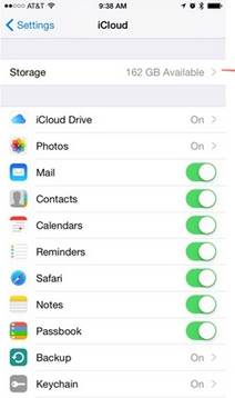 Need to delete iCloud Backup