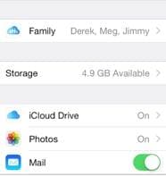 Need to delete iCloud Backup