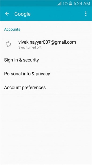 backup android contacts