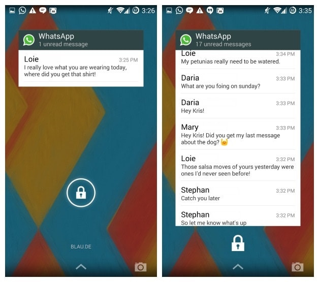 Add WhatsApp Widget on Android Phone