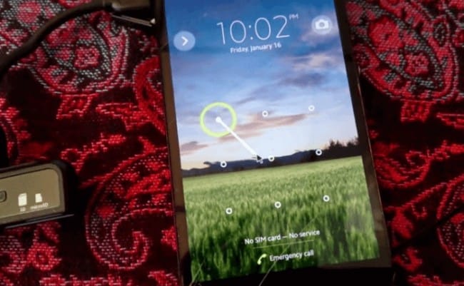 unlock android with broken screen