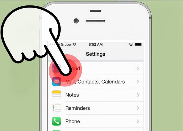 reset icloud email-settings