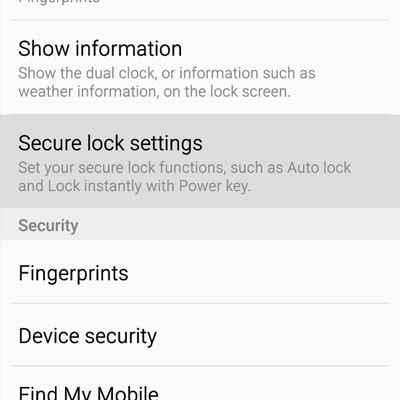 tips for fingerprint lock