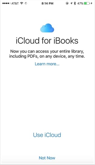 Update ePub Books on iOS 9.3