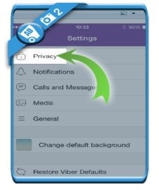 how to delete Viber account