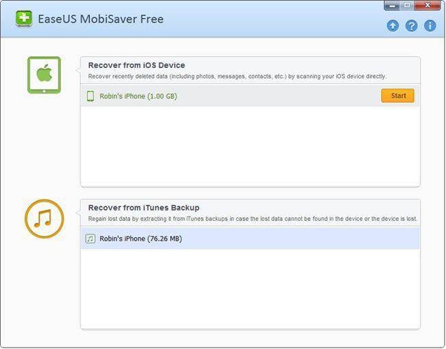 icloud backup extractor-easeus