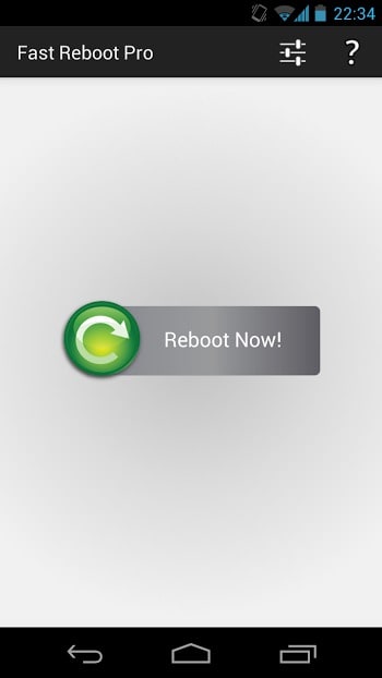 android restart app