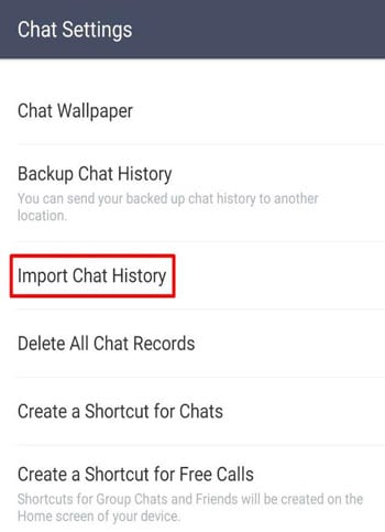 back=up line chat handmatig