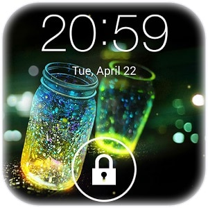 best way to unlock Android fingerprint lock-Fireflies Lock Screen