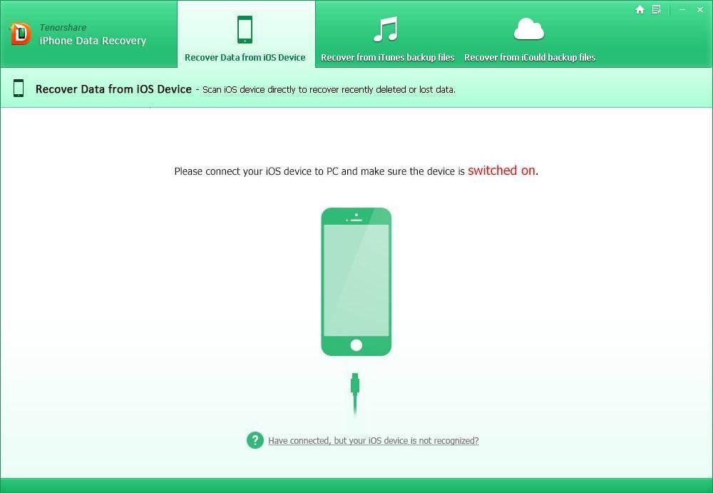 free iPhone data recovery software