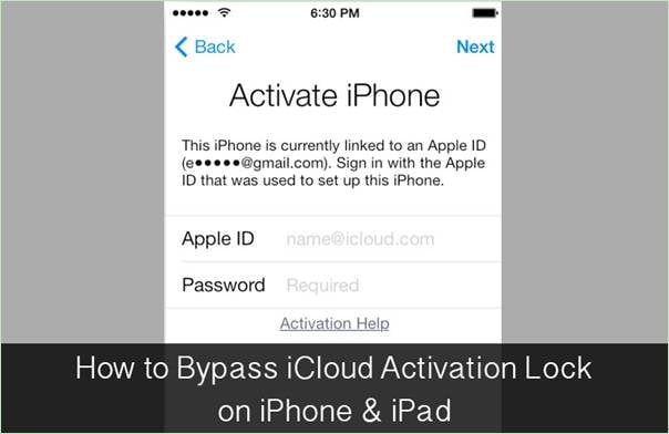 bypass icloud activation lock