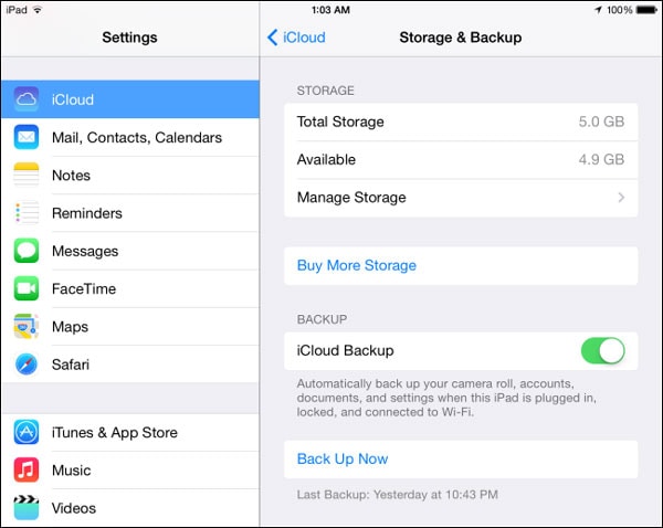 access icloud backup files